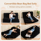 Bean Bag Bed Folding Sofa Floor Mattress