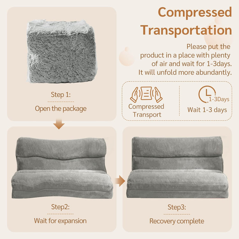 Bean Bag Bed Folding Sofa Floor Mattress
