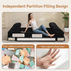 Bean Bag Bed Folding Sofa Floor Mattress