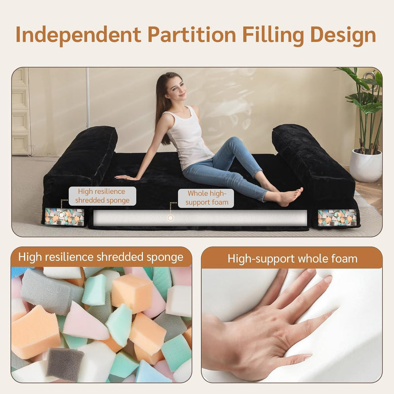 Bean Bag Bed Folding Sofa Floor Mattress