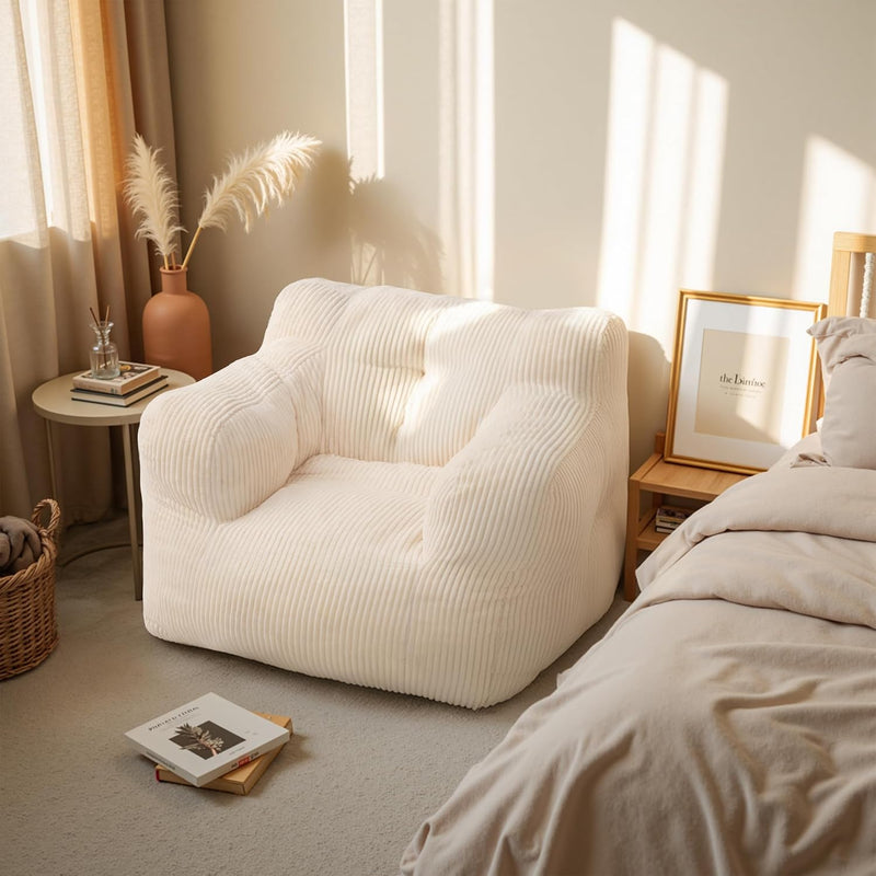 Bean Bag Chair 2 Seater Adult with Sponge