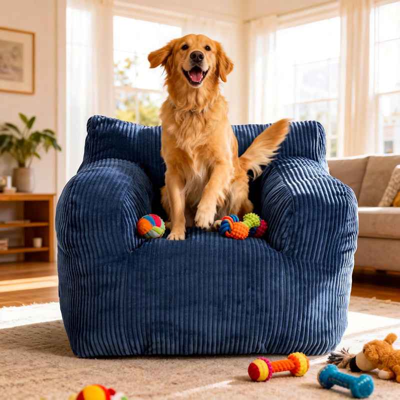 Bean Bag Chair 2 Seater Adult with Sponge