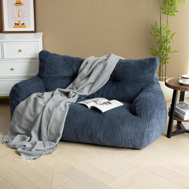 Bean Bag Chair 2 Seater Adult with Sponge