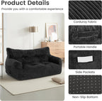 Bean Bag Chair 2 Seater Adult with Sponge