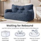 Bean Bag Chair 2 Seater Adult with Sponge
