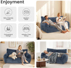 Bean Bag Chair 2 Seater Adult with Sponge