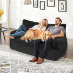 Bean Bag Chair 2 Seater Adult with Sponge