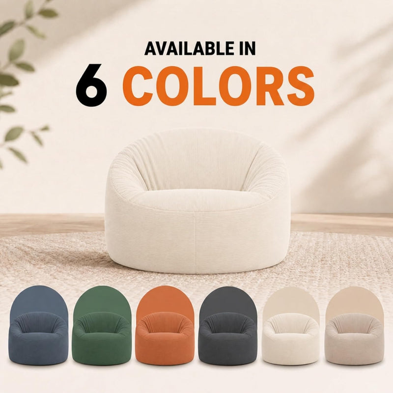 Bean Bag Chair Adult Soft Elegant Fine
