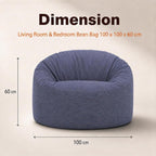 Bean Bag Chair Adult Soft Elegant Fine
