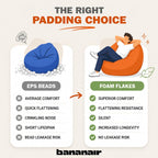 Bean Bag Chair Adult Soft Elegant Fine