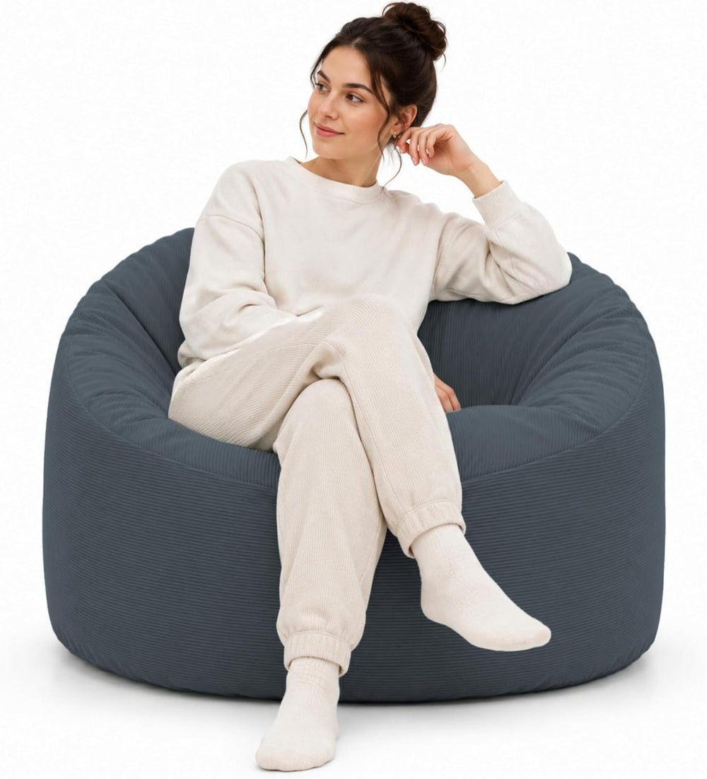 Bean Bag Chair Adult Soft Elegant Fine