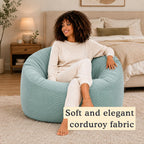 Bean Bag Chair Adult Soft Elegant Fine