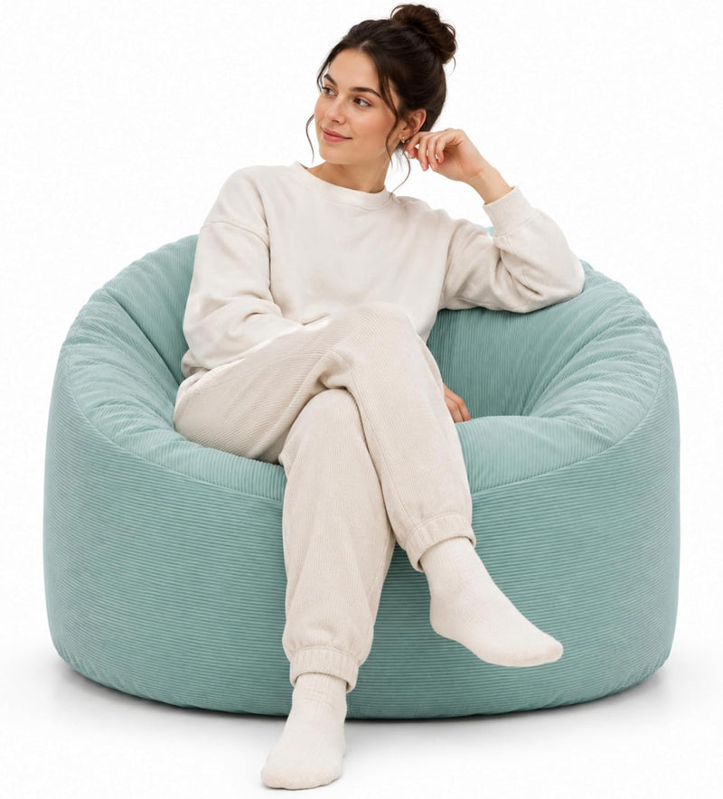 Bean Bag Chair Adult Soft Elegant Fine