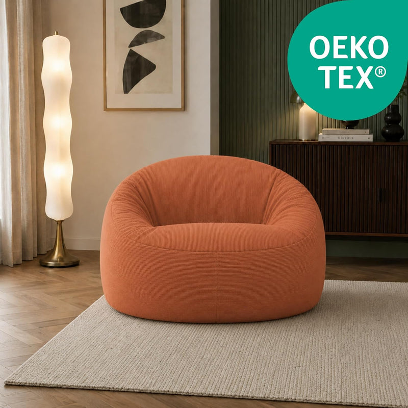 Bean Bag Chair Adult Soft Elegant Fine