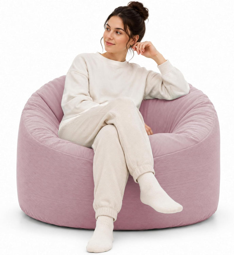 Bean Bag Chair Adult Soft Elegant Fine