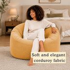Bean Bag Chair Adult Soft Elegant Fine