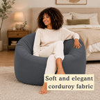Bean Bag Chair Adult Soft Elegant Fine