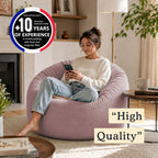 Bean Bag Chair Adult Soft Elegant Fine