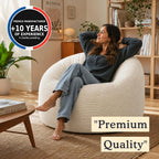 Bean Bag Chair Adult Soft Elegant Fine