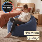 Bean Bag Chair Adult Soft Elegant Fine