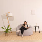 Bean Bag Chair Adult Soft Elegant Wide