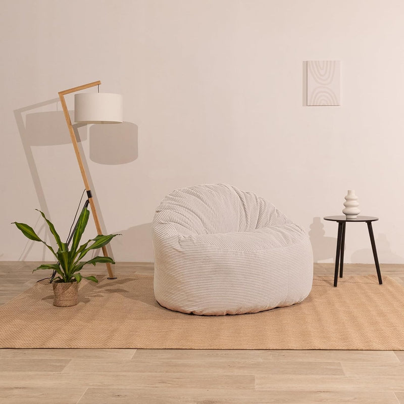 Bean Bag Chair Adult Soft Elegant Wide