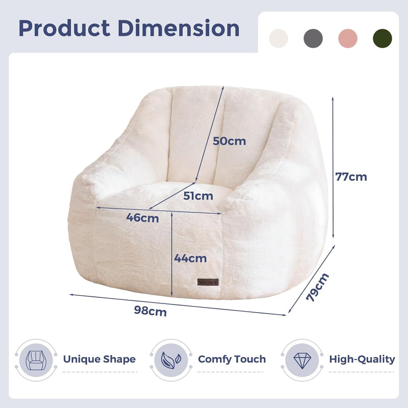 Bean Bag Chair for Adults Or Children Soft