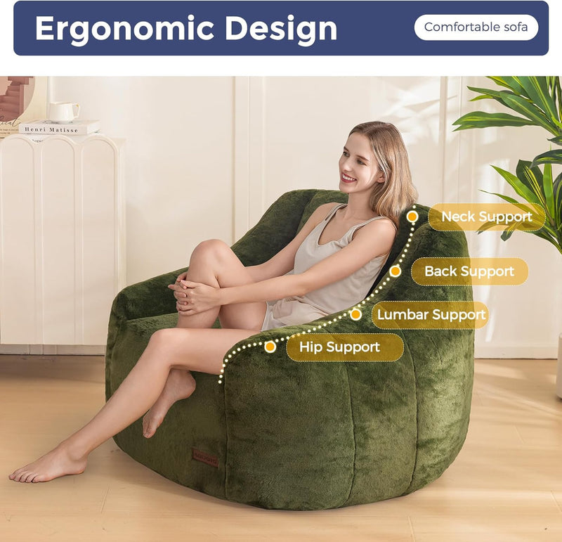 Bean Bag Chair for Adults Or Children Soft