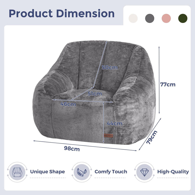 Bean Bag Chair for Adults Or Children Soft