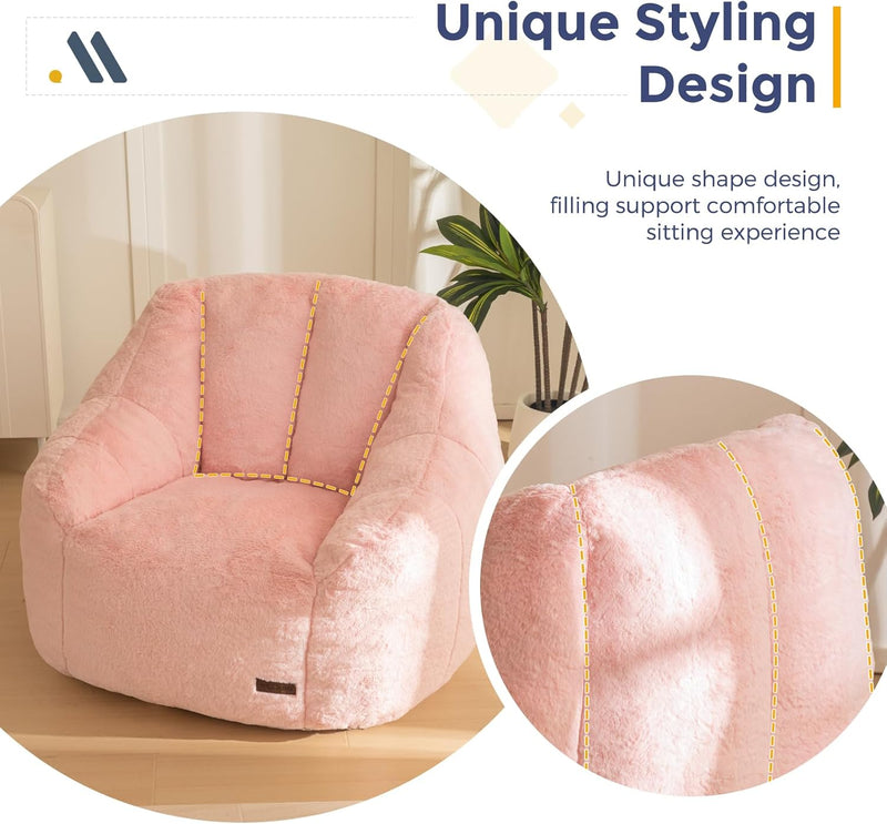 Bean Bag Chair for Adults Or Children Soft