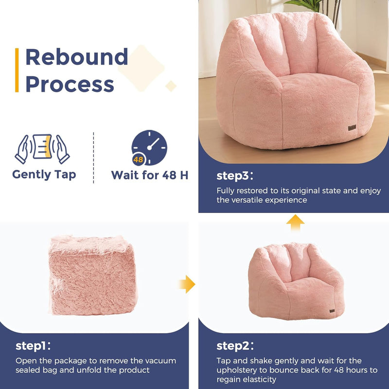 Bean Bag Chair for Adults Or Children Soft