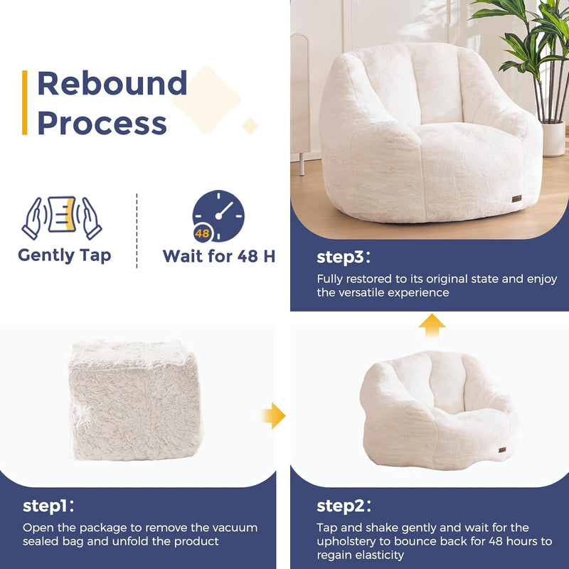 Bean Bag Chair for Adults Or Children Soft
