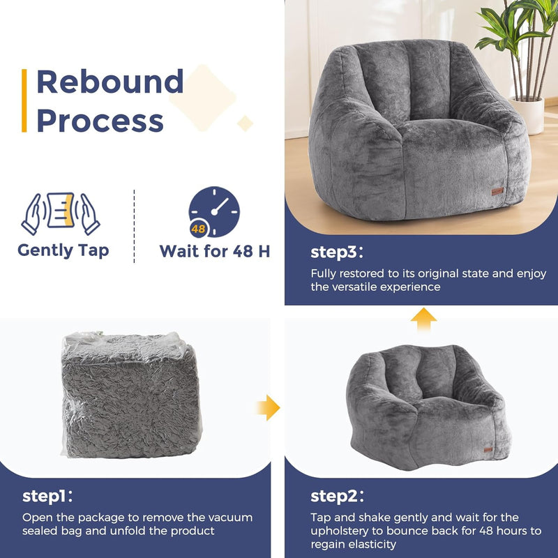 Bean Bag Chair for Adults Or Children Soft