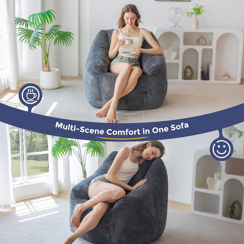 Bean Bag Chair for Adults Or Children Soft