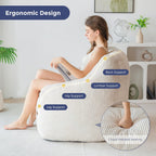 Bean Bag Chair for Adults Or Children Soft