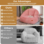Bean Bag Chair for Teens Kids Corduroy Sofa