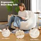 Bean Bag Chair for Teens Kids Corduroy Sofa