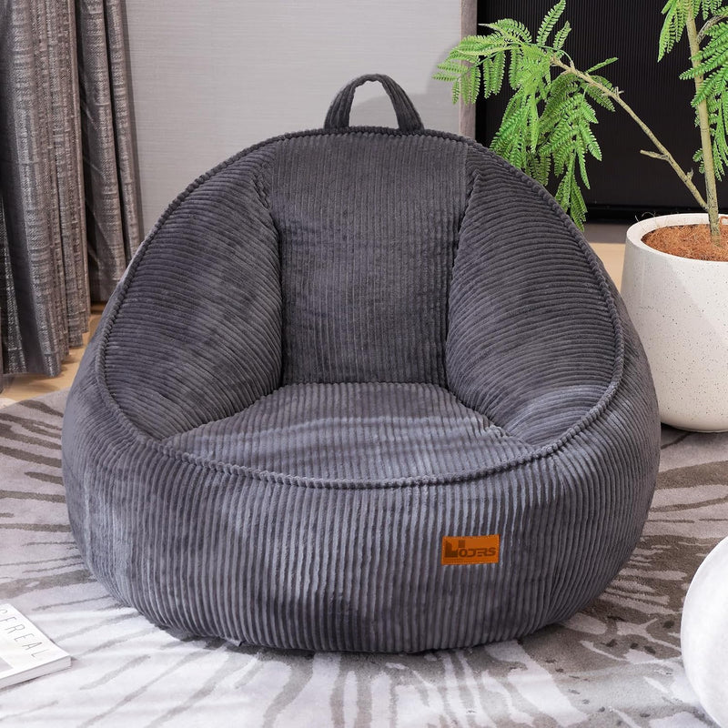 Bean Bag Chair for Teens Kids Corduroy Sofa
