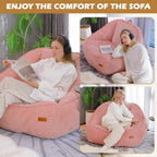 Bean Bag Chair for Teens Kids Corduroy Sofa