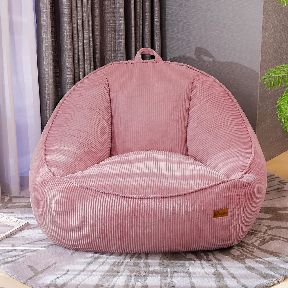 Giant Bean Bag Chair Big Corduroy Single Sofa