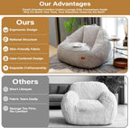 Bean Bag Chair for Teens Kids Corduroy Sofa