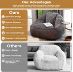 Bean Bag Chair for Teens Kids Corduroy Sofa