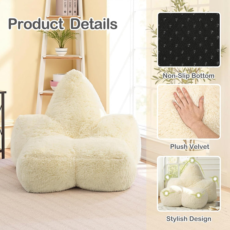 Bean Bag Chair Large Star with Filling Included