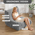 Bean Bag Chair with Filling Comfy Lounge Floor