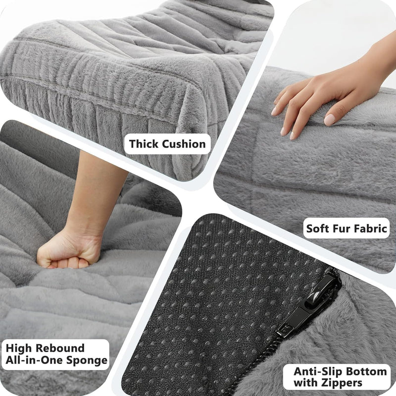 Bean Bag Chair with Filling Comfy Lounge Floor