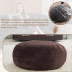Bean Bag Chair with Plush Faux Fur Cover