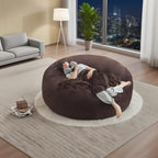 Bean Bag Chair with Plush Faux Fur Cover
