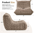 Bean Bag Chairs for Adults Giant Chair Memory