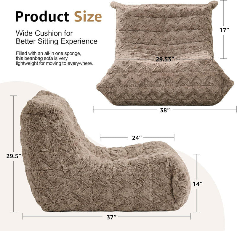 Bean Bag Chairs for Adults Giant Chair Memory