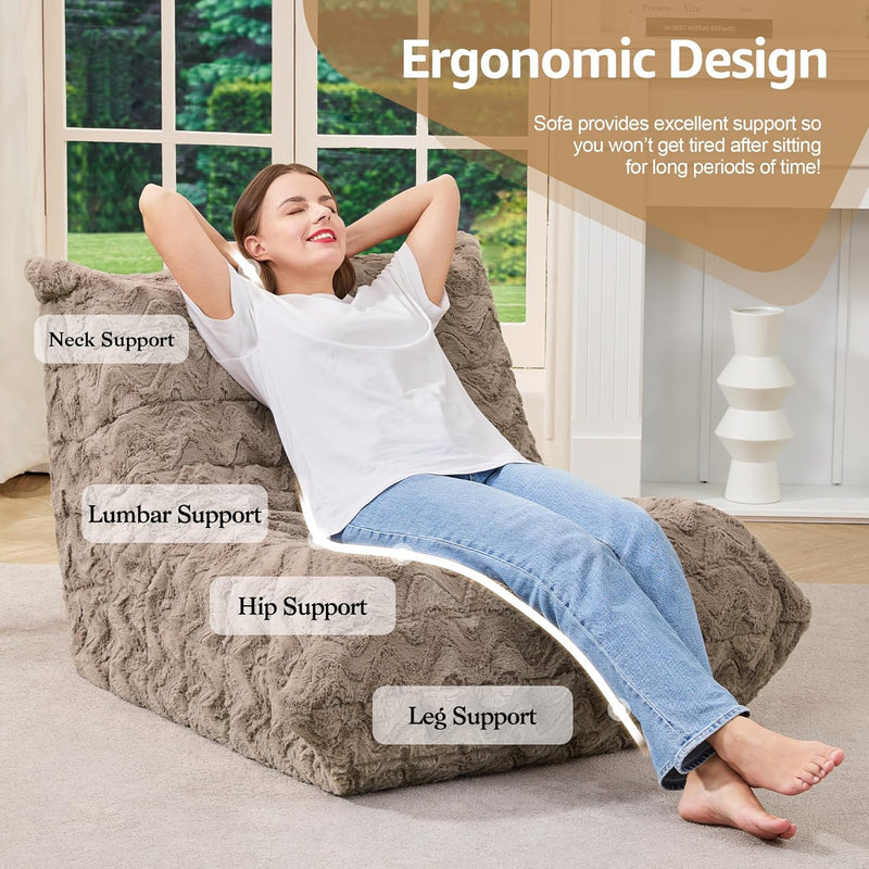 Bean Bag Chairs for Adults Giant Chair Memory